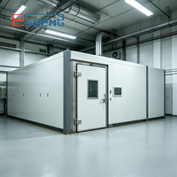 Chambre d'essai environnementale programmable pour la qualification des équipements aérospatiaux, chambre de température et d'humidité