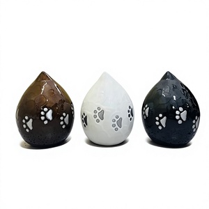 Brassworld India Eco-Friendly <b>Keepsake</b> Urn <b>PET</b> Memorial <b>Ash</b> Holder Secure Threaded Lid Customizable Capacity Multi-Finish Model - Product Image 1