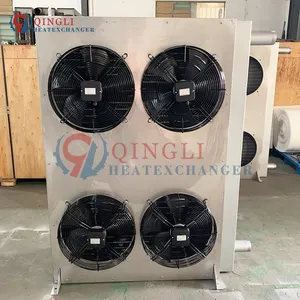 Sera kanalı fan coil ünitesi hava ısı değiştirici mantar odası