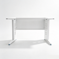 Table d'étude compacte pour enfants, bureau d'écriture pour étudiants avec plateau en MFC, idéal pour les petits espaces, chambre, bureau à domicile, fixe