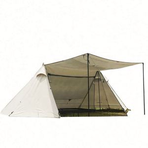 Venta Directa de Fábrica, Carpa Piramidal Grande Oxford de Una Habitación, Resistente para Exteriores, para las 4 Estaciones, con Orificio para Estufa - Product Image 2
