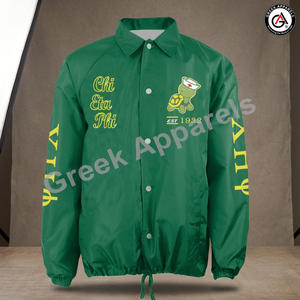 Chi Eta Phi Sorority Broderie Femmes Entraîneurs Vestes | XHO Sorority Brodé Dames Style Personnalisé Ligne veste - Product Image 3