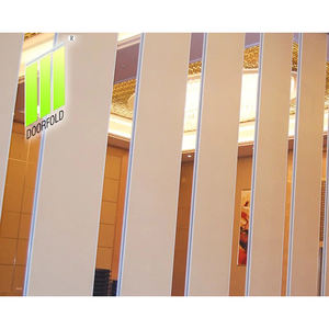 พาร์ทิชันประตูพับได้ปรับแต่ง DF-100อะลูมิเนียมพาร์ทิชันผนังสำนักงานพาร์ทิชันที่สามารถเคลื่อนย้ายได้ความหนา65-100มม. - Product Image 1