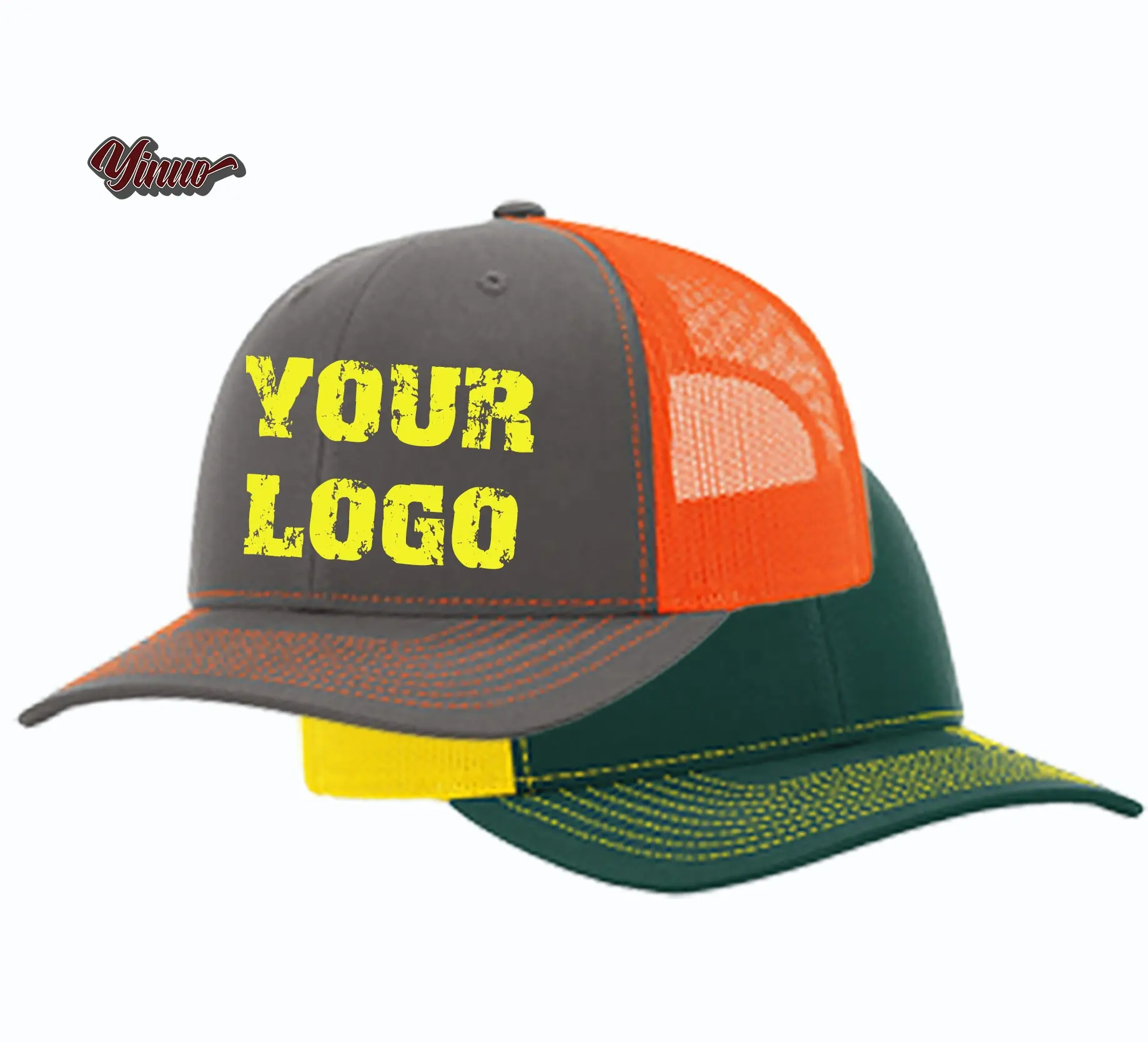 Custom For Boy Girl caps High Quality Dedicated Youth Kids Richardson 112 Solid Trucker Hat
