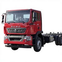 Grue de levage hydraulique montée sur camion à flèche droite 4x2 pour l'entretien routier