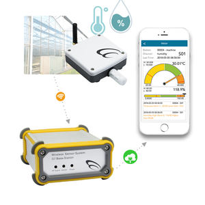 Sensor Inalámbrico de Temperatura y Humedad, Monitor Inalámbrico de Calidad del Aire para Edificios Inteligentes/Agricultura - Product Image 4