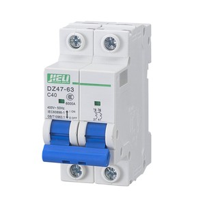 Jieli AC MCB ตัวตัดวงจร4.5kA ความจุ230V/400V BCD Curve d/b/c การติดตั้งราง5ปีรับประกัน50/60Hz - Product Image 1