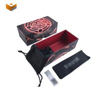 Boîte cadeau de luxe professionnelle en carton noir pour lunettes de soleil, emballage personnalisé avec logo, étui à lunettes, ensemble de boîtes
