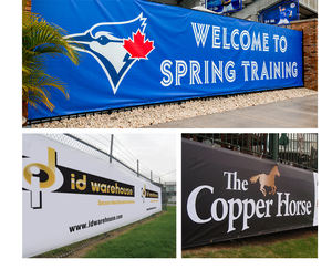 Banderoles en vinyle grand format personnalisées avec logo imprimé, enseignes promotionnelles extérieures, publicité pour salons professionnels - Product Image 5