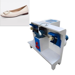 Nueva máquina pulidora de calzado de cabezal único con extractor de polvo de cuero y motor de rueda abrasiva para la industria manufacturera - Product Image 4
