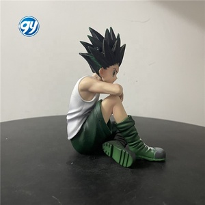 Figura de Resina GK de Hunter X Hunter, Killua Zoldyck y Gon Freecss en Pose Sentada, Coleccionable de Anime, Modelo de Decoración de Escritorio de Alta Definición - Product Image 4