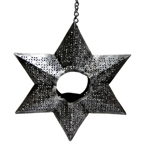 Étoile en métal faite à la main, pour décoration de Festival et suspension murale, étoile à suspendre de noël, taille standard, vente en gros, 2020 - Product Image 3