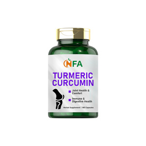 Cápsulas de Cúrcuma y Curcumina OEM ODM con Complejo de Espectro Completo, Pueden Mejorar el Metabolismo, Suplemento Herbal, 180 Cápsulas - Product Image 1