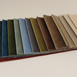 Tela 100% poliéster lisa, <span class=keywords><strong>Material</strong></span> textil de terciopelo italiano para el hogar, funda de sofá, cortina - Product Image 5