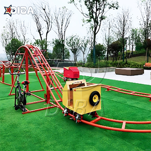 Montaña Rusa sin Motor para Niños a un Precio Económico, Equipo de Parque de Atracciones Familiar Impulsado por Fuerza Humana para Patios Traseros, Disponible Ahora en Stock - Product Image 2