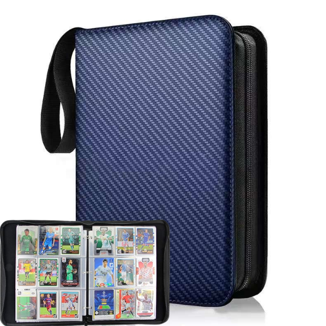 Sergé bleu marine (9 pochettes 900 cartes)