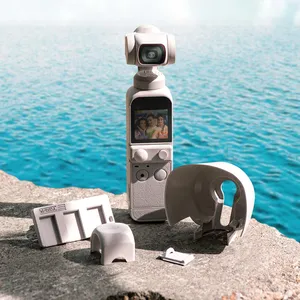 Защитная бленда для объектива, защита от солнца, защита от пыли для DJI Pocket 2, эксклюзивная комбо-белая Экшн-камера