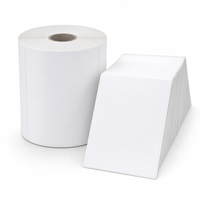 Étiquettes d'expédition en accordéon 100x150mm en gros, étiquettes de bordereau A6 imperméables, étiquettes thermiques 4x6 pour l'emballage de colis express