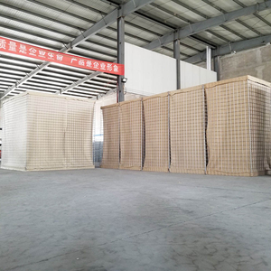 Barrière de contrôle inondable robuste, barrière défensive, gabion soudé, barrière routière remplie de sable, fabrication directe, vente en gros - Product Image 4