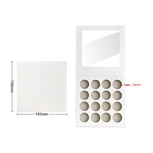 DIY Eyeshadow <strong>Palette</strong> Choose Your Own Color Wholesale Custom Private Label <strong>Eye</strong> <strong>Shadow</strong> <strong>Empty</strong> Plate - Product Image 2