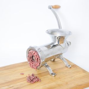 <span class=keywords><strong>Tritacarne</strong></span> a pressione Lehman # Nuovo Scolapasta Manuale in Acciaio Inox per Uso Domestico, Facile <span class=keywords><strong>da</strong></span> Pulire, 12x6,25x8,13 Pollici - Product Image 5