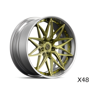 Jantes de voiture de tourisme X48 18 pouces R18 5x130 5x112 Jantes en alliage bronze forgées A6 S6 RS6 A7 S7 <span class=keywords><strong>RS7</strong></span> A8 S8 911 - Product Image 1