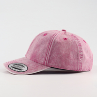 Casquettes Snapback Classiques Vierges en Gros, Effet Délavé Lisse, Logo Brodé 3D Personnalisé, Casquette de Baseball Vintage Sport Rétro en Oxford Dobby