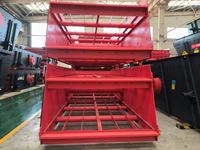 Machine de criblage circulaire vibrante HongXing 3YK1230, moteur pour le traitement des minerais, 3 couches de tamis, robuste, garantie 1 an