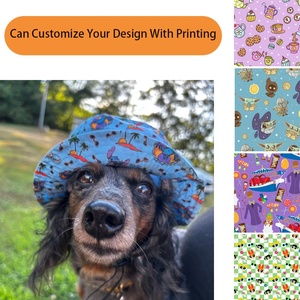 Accesorios Personalizados para Mascotas, Gorra de Algodón para Mascotas con Logotipo Bordado, Ecológica, para Deportes al Aire Libre, Sombrero para el Sol, Gorro de Pescador para Perros - Product Image 6