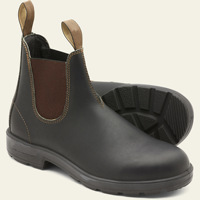 Bottes de travail de randonnée de sécurité vintage pour hommes, bottes de cow-boy du désert, bottes rétro en cuir imperméable pour hommes