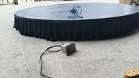 Plataforma Giratoria Eléctrica Directa de Fábrica, Venta Caliente, Plataforma Giratoria Motorizada de Alta Calidad con Personalización OEM