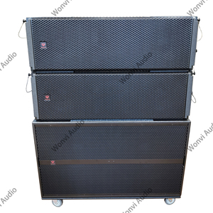 Çift 12 inç hat düzenekli hoparlörler HDL 50-A 4K üç yollu çizgi dizi ses sistemi - Product Image 1