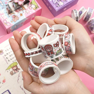 Vente en gros de ruban Washi de masquage holographique écologique personnalisé, adhésif en silicone simple face, impression de logo étanche offerte - Product Image 3