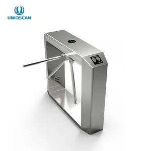 Tripod Turnstile Qr Code Access Control Rfid Use Gym Manufacturer Turnstiles Ic/Id Reader 304 Stainless Steel Barrier Gate