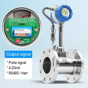 酸素および工業用ガス蒸気用途向け高温高精度耐久性ボルテックスフローメーター - Product Image 2