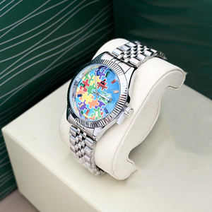 Reloj Mecánico Automático Original de Alta Calidad, Diseño de Acero Inoxidable y Cristal, Lujoso y Elegante, Resistente al Agua hasta 10 m - Product Image 5