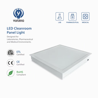 Éclairage LED hygiénique et stérilisable 60W AC100-277V avec corps en aluminium, indice de protection IP65, design industriel, lumière pour salle blanche