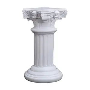 Mini columna romana nórdica candelabro accesorios de fotografía Fondo hogar sala de estar decoraciones de mesa