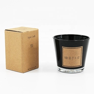 Caja de regalo de lujo personalizada al por mayor, vela de cristal perfumada aromática decorativa - Product Image 2