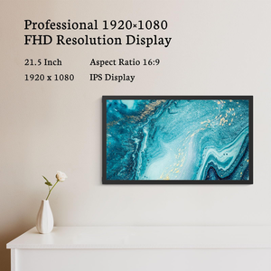 <span class=keywords><strong>Cadre</strong></span> photo numérique d'art de galerie privée de 21,5 pouces, <span class=keywords><strong>cadre</strong></span> numérique LCD avec écran anti-reflets, toile, Wifi, télécommande, pour la maison - Product Image 5