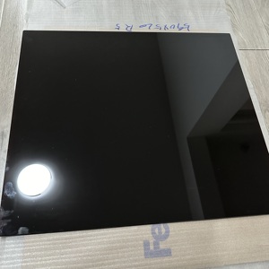 Haute température 4mm épaisseur 590mm x 520mm verre céramique noir pour cuisinière à <span class=keywords><strong>Induction</strong></span> à <span class=keywords><strong>4</strong></span> brûleurs et cuisinière à gaz - Product Image 2