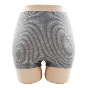 Sous-vêtement de maternité grande taille sur les bosses culotte de grossesse en coton taille haute culotte de soutien post-partum