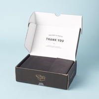 Boîte cadeau personnalisée, emballage en carton de luxe, boîtes d'expédition, boîte à courrier ondulée