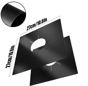 270*270mm cuisinière à gaz coussin de protection carré résistant à la chaleur anti-salissure anti-salissure coussin de gaz <span class=keywords><strong>lavable</strong></span> à l'eau - Product Image 2