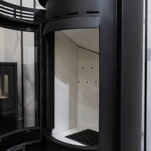 Estufa de chimenea cilíndrica de calefacción de madera de radiador de fácil instalación - Product Image 4