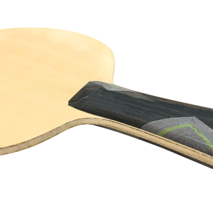 <span class=keywords><strong>Raquette</strong></span> de tennis de table en carbone ZYLON gris et noir lame de tennis de table hinoki professionnelle personnalisée 5PLY WOOD + 2PLY CARBON - Product Image 1