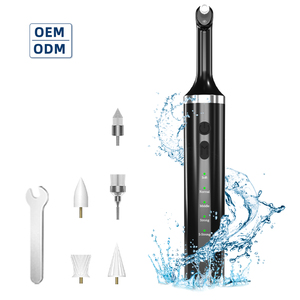 Nuevo Pulidor Dental Eléctrico, Kit de Blanqueamiento Dental Casero, Eliminador de Sarro, Limpiador de <span class=keywords><strong>Dientes</strong></span> Amarillos con LED, con 5 Puntas de Pulido - Product Image 1