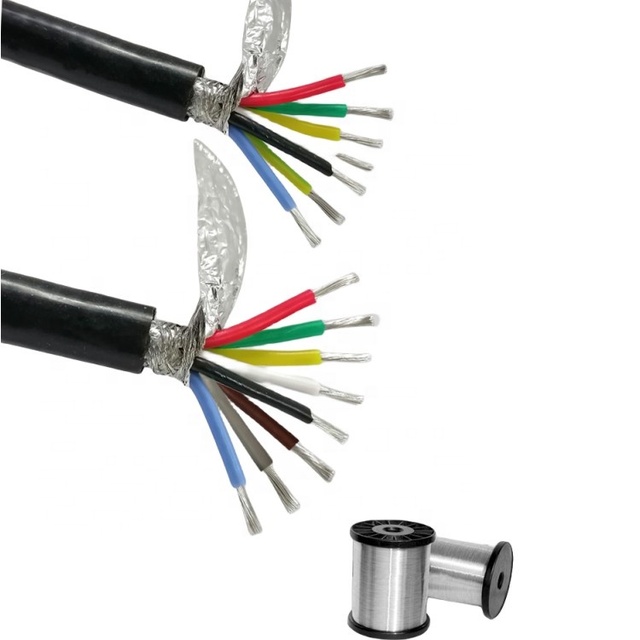 Silicone High Temperature Wire Shielded Cable 2 3 4 5 6 7 Core YGCP Multi Heat Resistant Cable Control Po