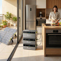 Station d'alimentation portable solaire Fossibot FBP1200 1958Wh 1958W, extensible, entièrement chargée en 1,2h, étanche, contrôle par application, chauffage