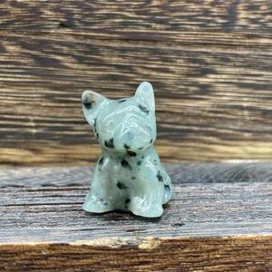 1.3 Inch Natural Healing Gemstone <b>Crystal</b> CUTE DOGS Model Carving Crafts Amethyst <b>Crystal</b> Gifts <b>Crystal</b> DOGS - Product Image 4